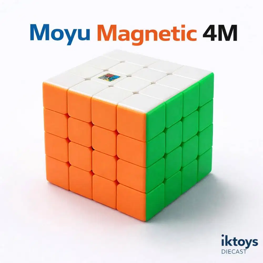 RUBIK SPEED CUBE 4x4x4 ORIGINAL RUBIKS 4 4 GAN STICKERLESS YONGJUN MAI