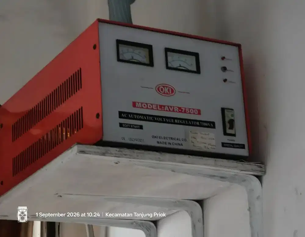 Dijual stabilizer listrik