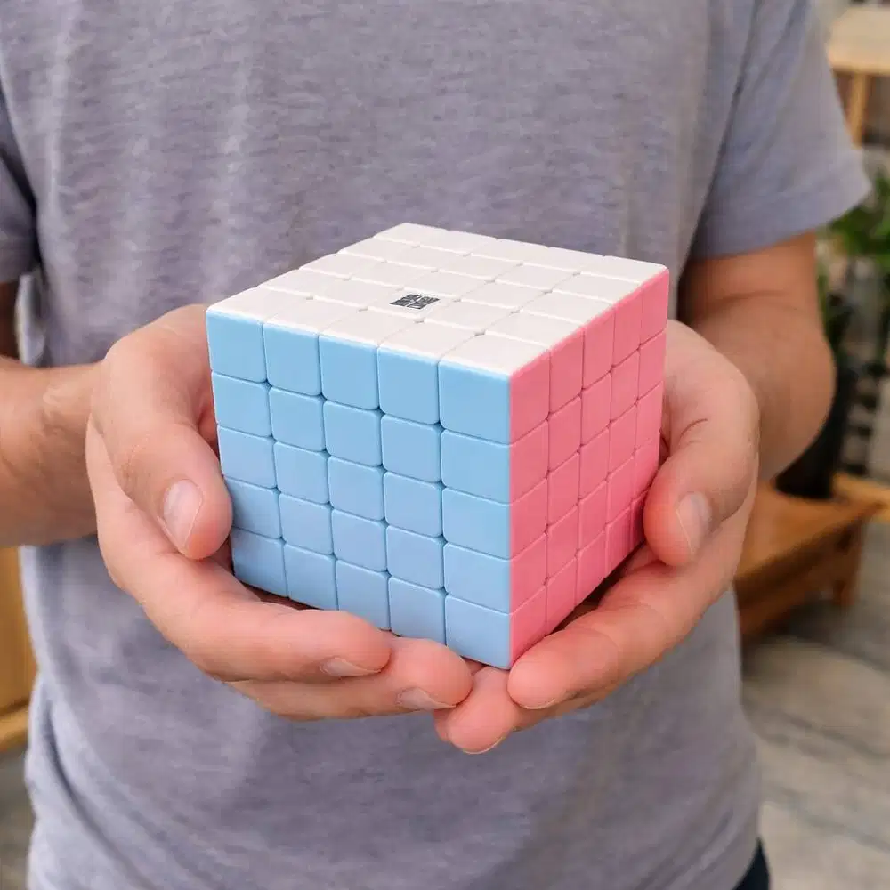 Rubik 5x5 YongJun MoFang Stikerless | Speedcube 5x5x5 Anti Macet Licin