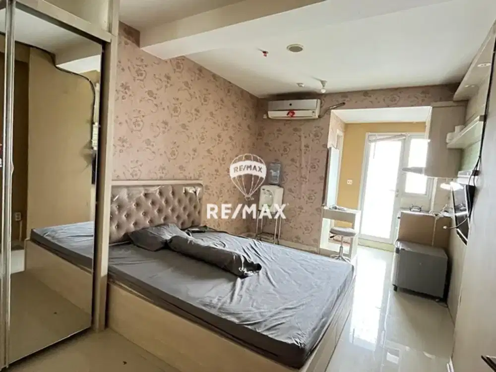 Disewakan Studio Oak Tower B Lantai 9 – Full Furnish, Hadap Barat, Gym & Jogging Track, Pulo Gadung