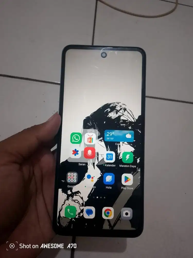 BU hp infinix hot 40i 8+8/256 batere awet fp&fu aman nfc on game libas