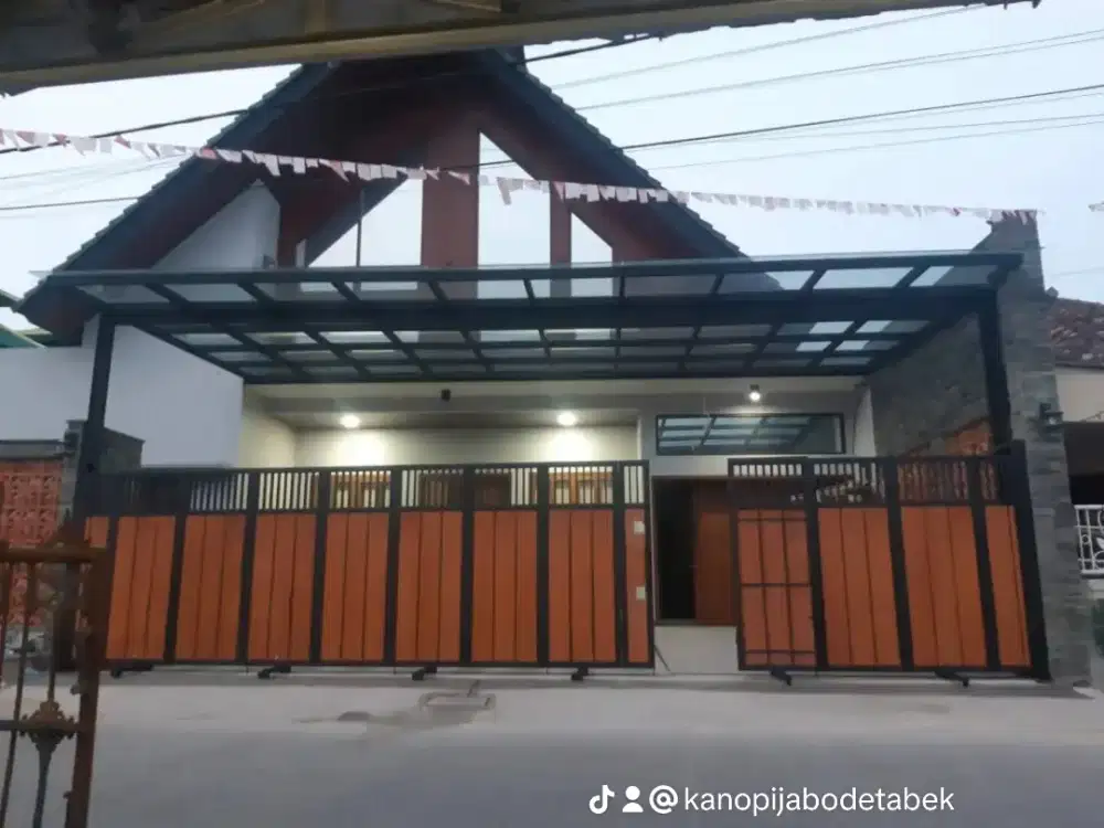 KANOPI KACA TEMPERED