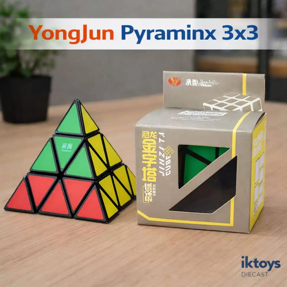 Rubik Segitiga Pyraminx 3x3 YongJun Speedcube | Rubik Pyramid Anti Mac