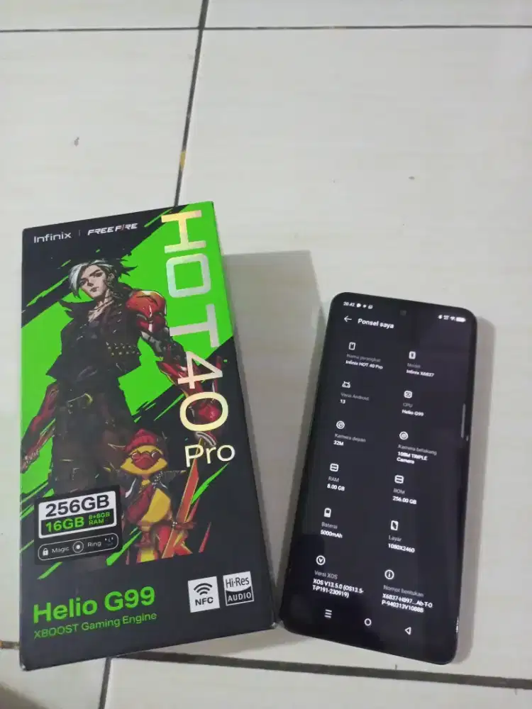 Infinix hot 40 pro 8/256