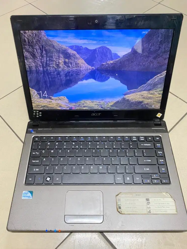 laptop acer aspire 4743