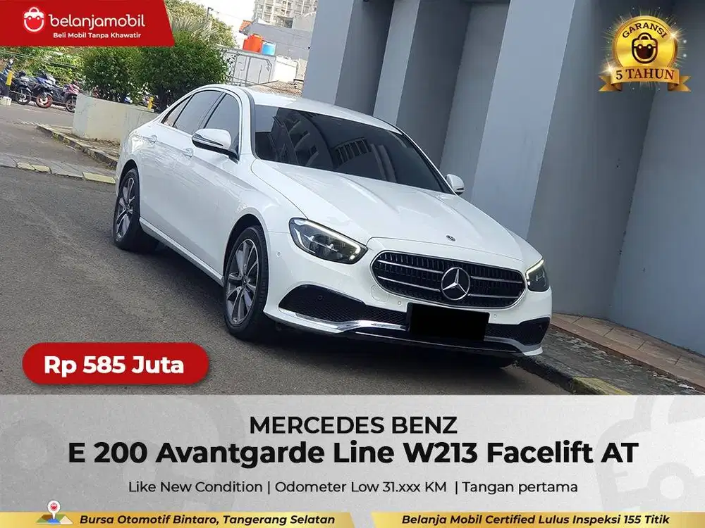 [ LOW KM ] Mercedes Benz Mercy E200 E 200 Avantgarde W213 2022/2023
