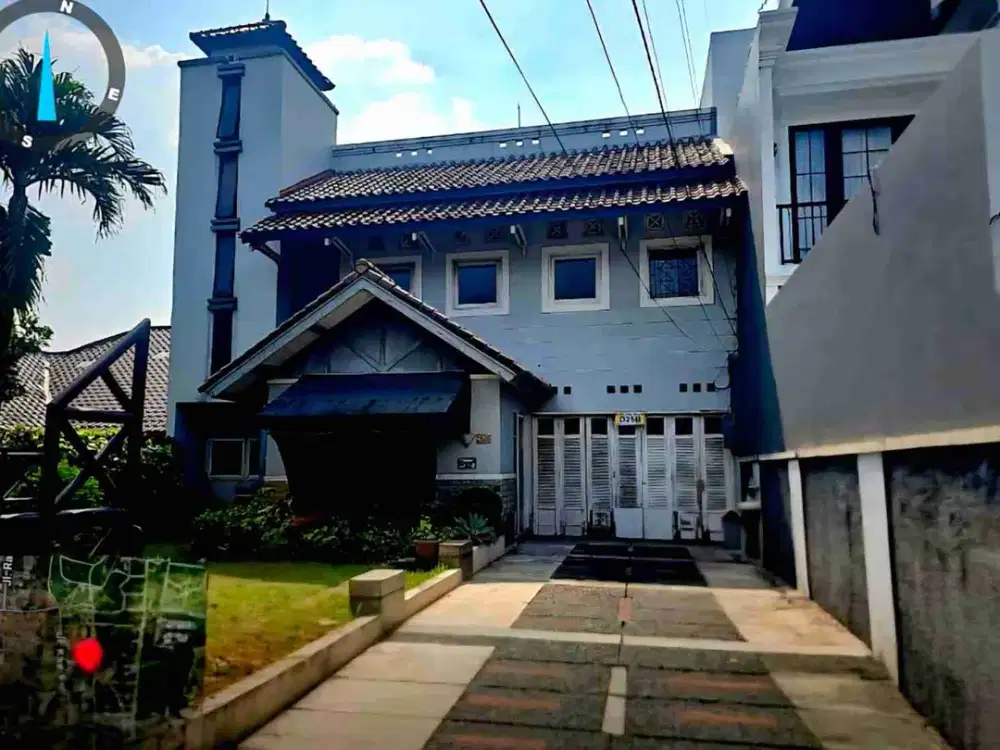 Rumah Murah 2 Lantai LT 494m²di Kavling Polri Jagakarsa Jakarta Selatan