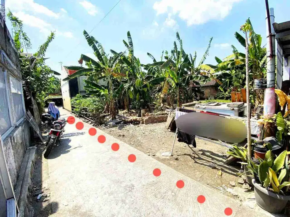 tanah pekarangan baturan Colomadu di perkampungan 267 m2