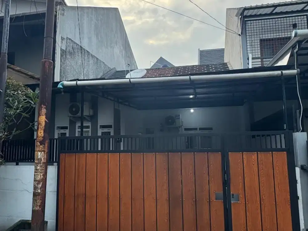 dijual rumah minimalis murah siap huni dalam komplek nyaman di kiara sari permai bandung