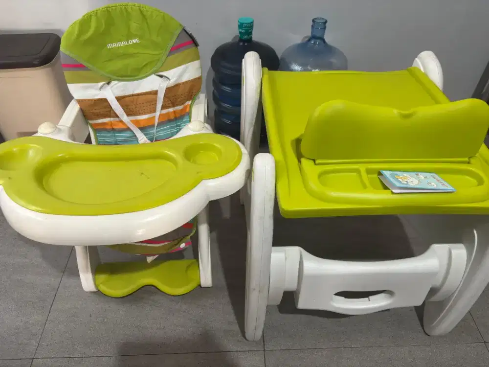 Kursi + meja makan bayi dan belajar anak