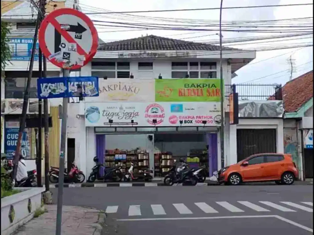 DIJUAL RUKO 2 LANTAI PREMIUM SANGAT STRATEGIS SELANGKAH KE MALIOBORO DAN STASIUN YOGYAKARTA