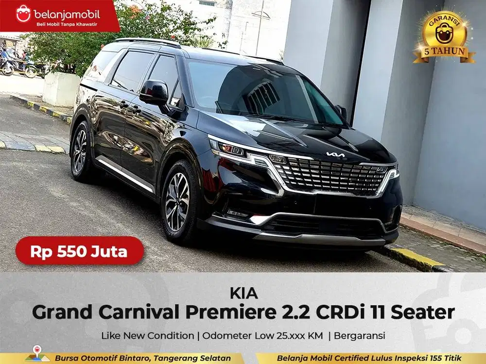 [ LOW KM 25RB ] Kia Grand Carnival 2.2 CRDi Diesel 11 Seat 2023/2024