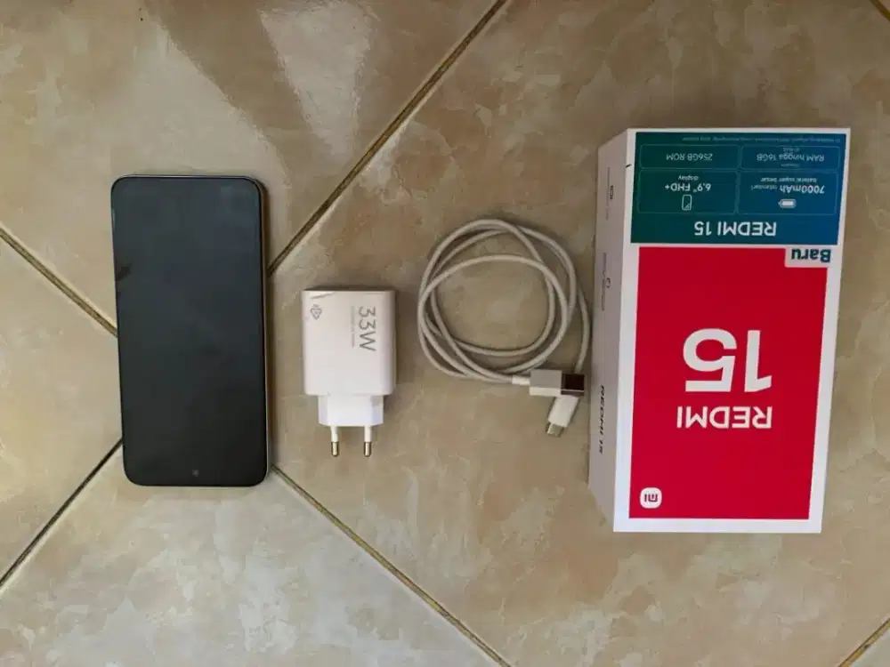 Dijual HP Redmi 15 Ram 8/256