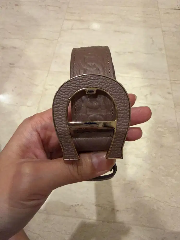 (PRELOVED) original AIGNER BELT woman size 85/34