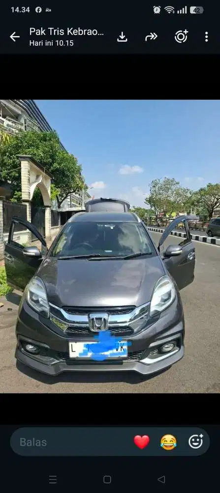 Honda Mobilio 2015 Bensin
