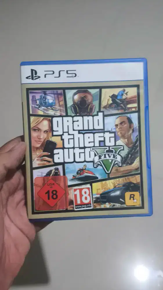 Kaset bd GTA 5 v ps5