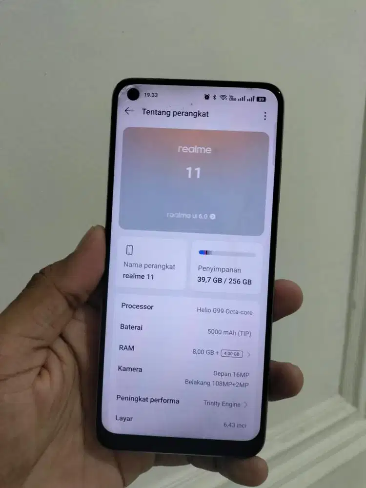 Realme 11 Gamming Murah 8/256 gb