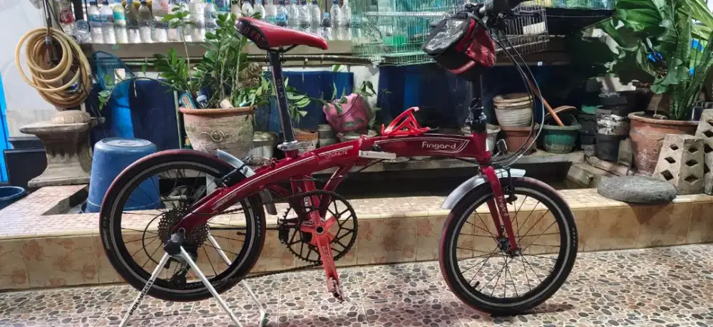 Sepeda lipat merk Fingard 20