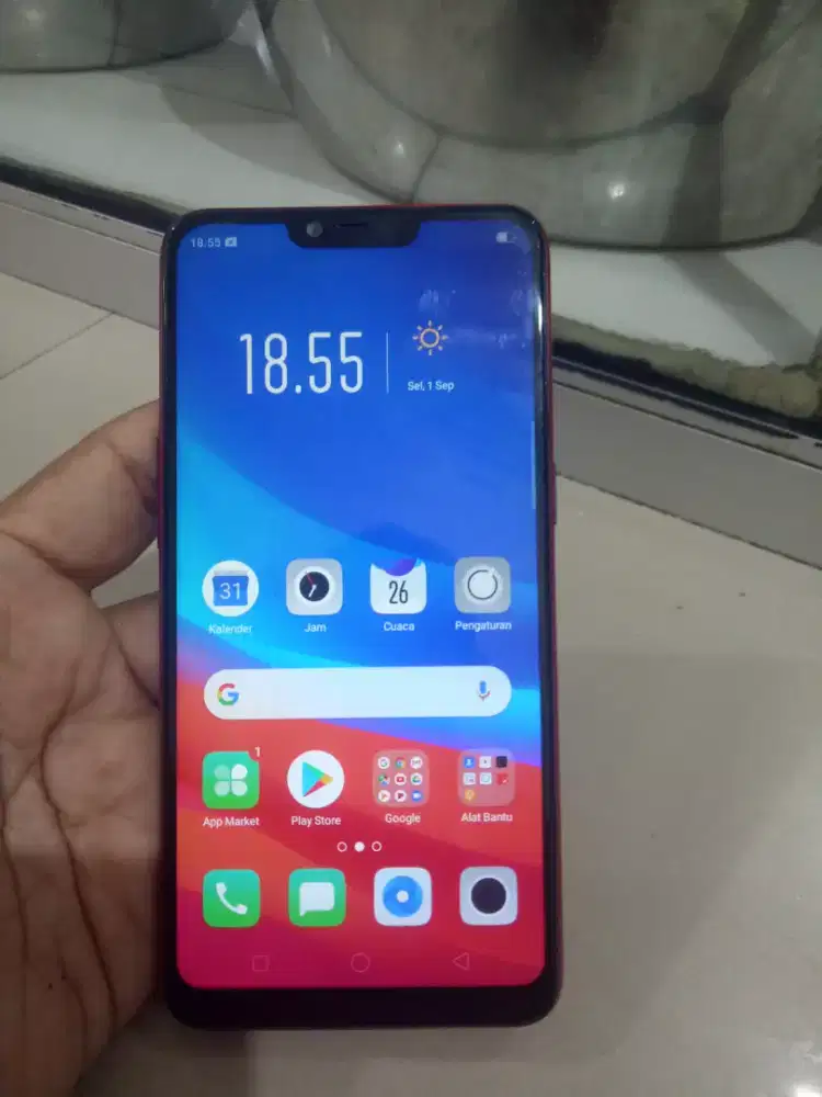 Oppo A3s 4g merah