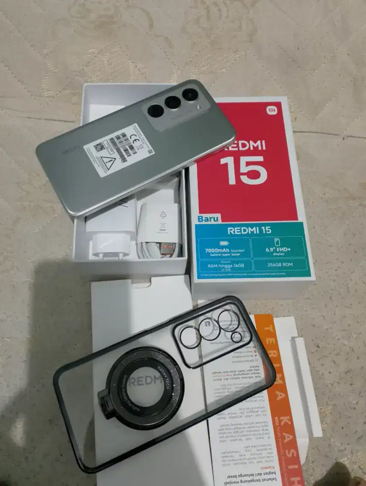 Redmi 15 Ram 8/256 . kondisi 98% mulus