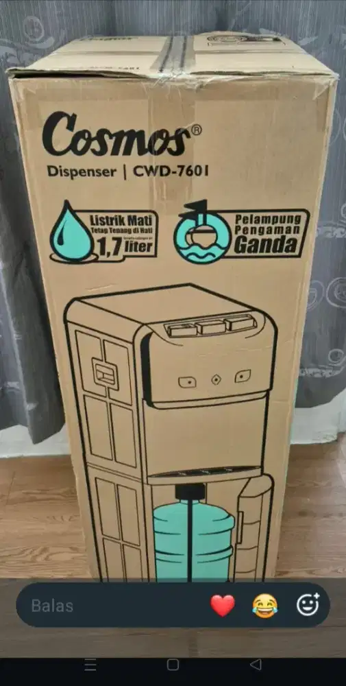 dijual dispenser cosmos cwd -7601