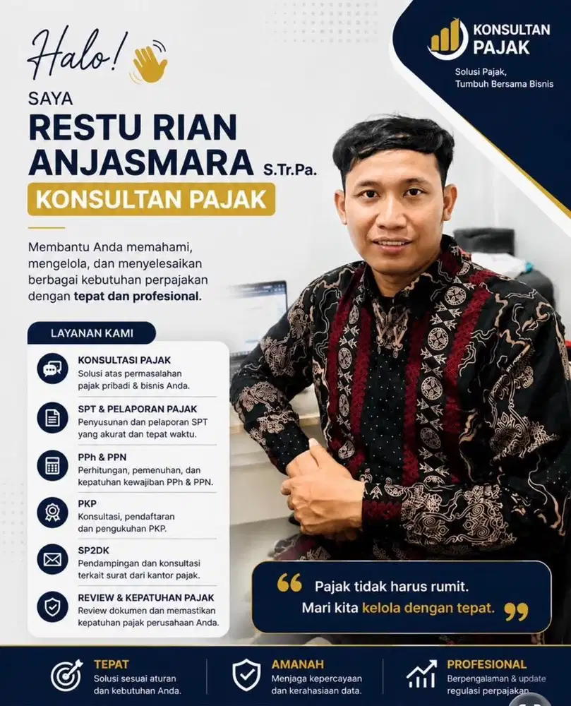 Konsultan Pajak dan Pembuatan PT Perorangan