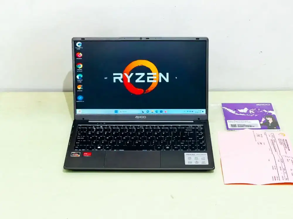 Axioo hype 5 x3 Garansi 8 bulan Amd Ryzen 5 3500u ram 8GB SSD 256GB