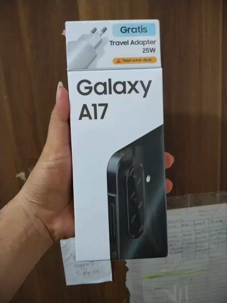Samsung A17 ram 8+8/256 segel box