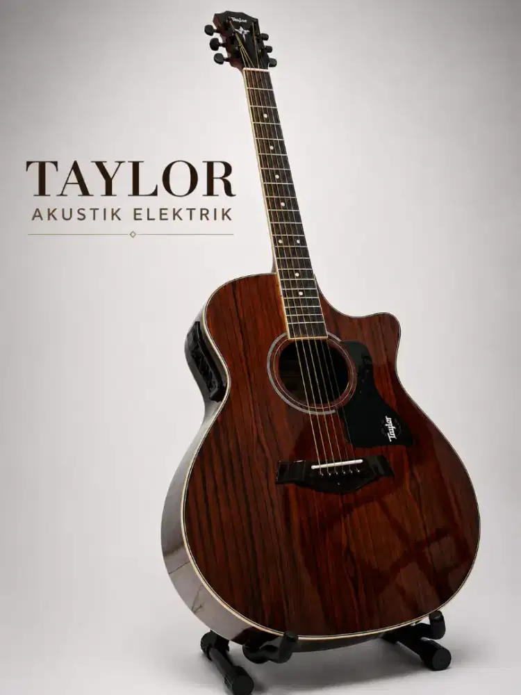 Gitar akustik elektrik taylor