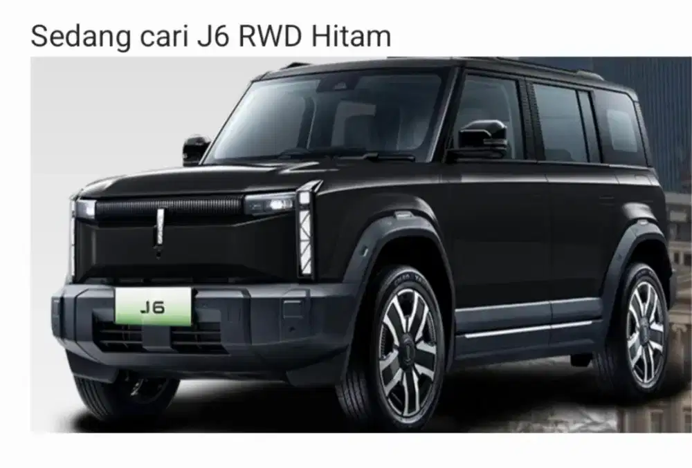 Chery J6 RWD Hitam, cari untuk dibeli dari pemakai