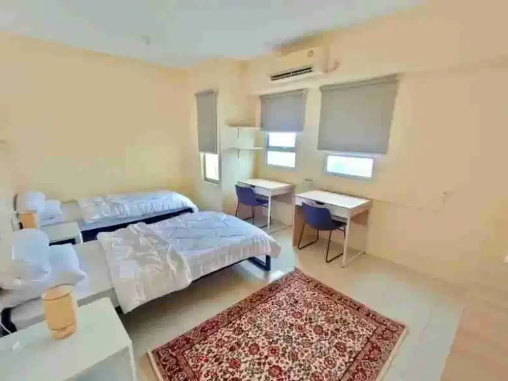 2 BR Jadi 1 BR Loss Apartemen Puncak Kertajaya