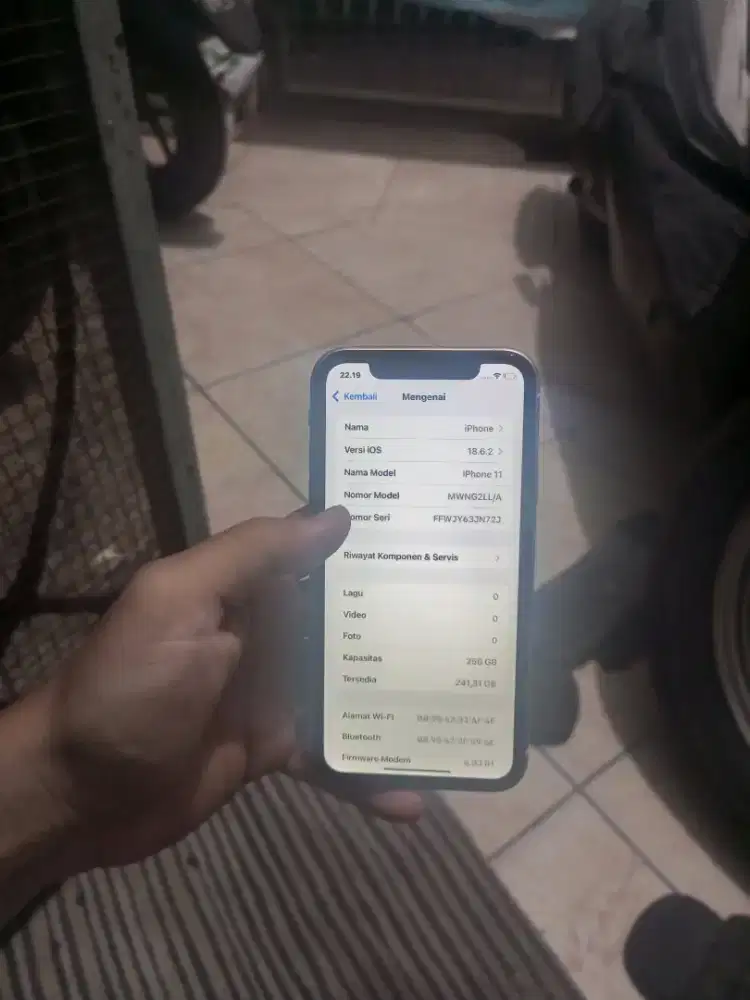 iPhone 11 256gb inter Wifi only baca deskripsi