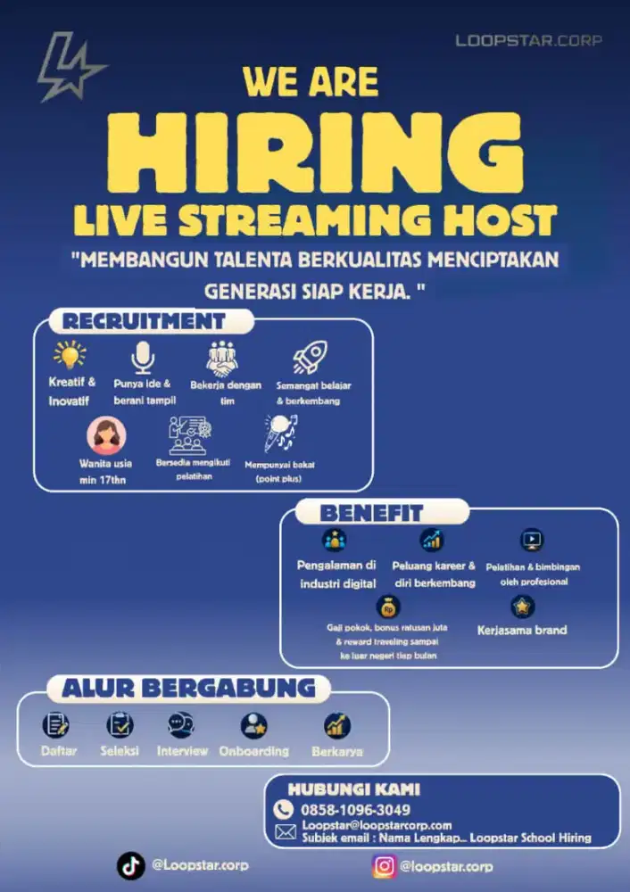 Host/Live Streaming PT Loopstar Mediatech Corp