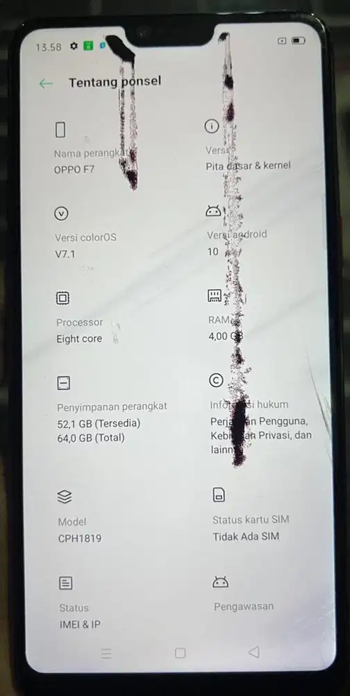 OPPO F7 4/64 HP ONLY