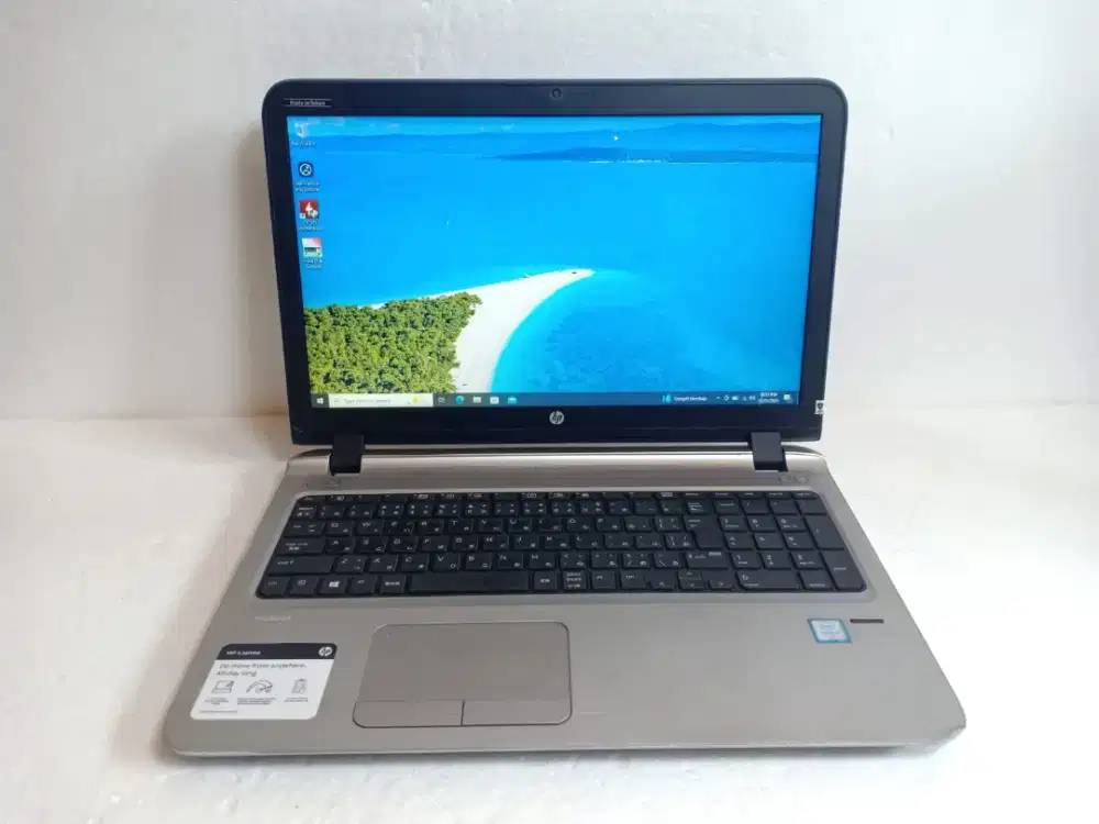 A955 hp probook 450 G3 core i5-6200U Ram 8GB ssd 128 layar bru kinclon