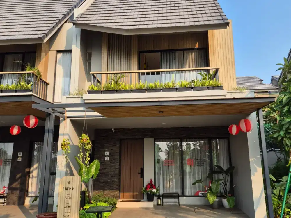 Rumah Baru Siap Huni di Forestine Cluster Lacewood  Citra 8 Jakarta Barat