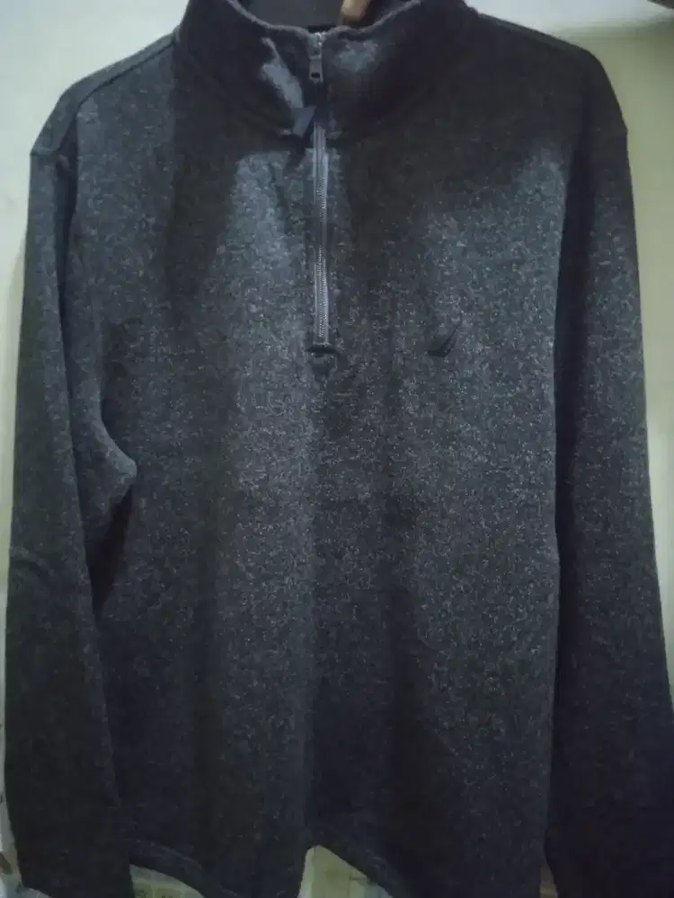 Sweater nautica half zip sz L