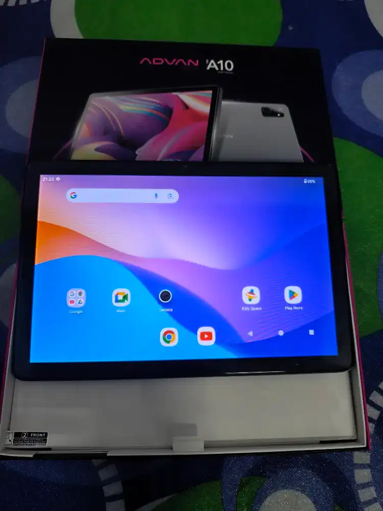Tab Advan A10 4/64 Mulus Fullset