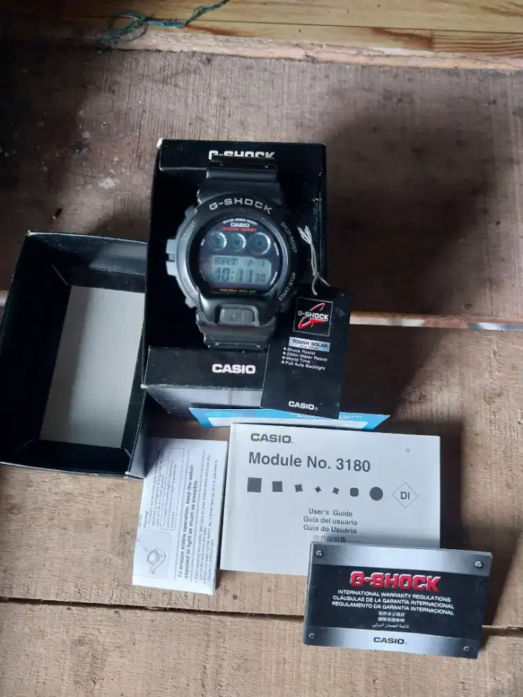 For sale GShock DW 6900 Tough Solar Pre Loved