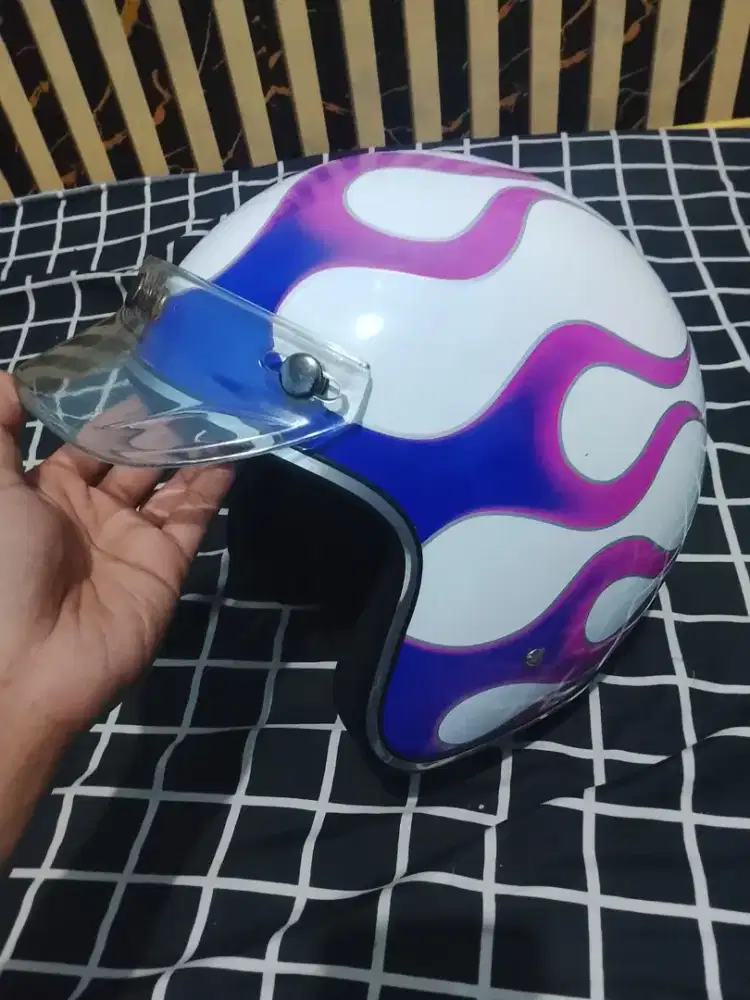 helm bogo motir fire size M