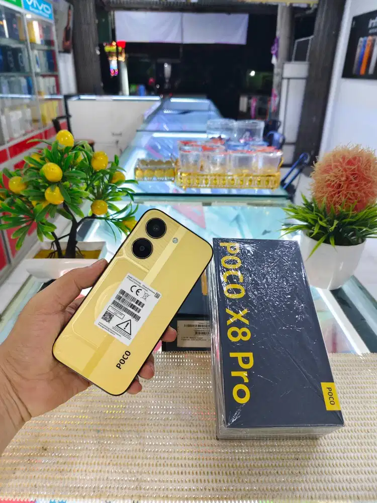 Poco X8 Pro 5G Ram 8+8Gb/ 512Gb Fullset Pemakaian 3 Minggu Like New