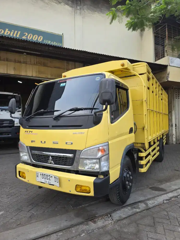 FS Mitsubishi Canter FE74 125PS Speed Bak Kayu Tentram 2022 Pmk 2023