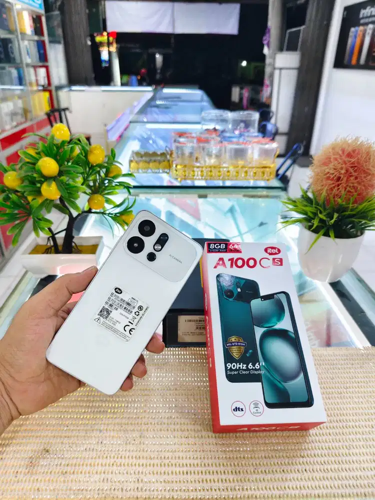Itel A100C Ram 8Gb (3+5) 64Gb Fullset Pemakaian 2 Minggu Like New
