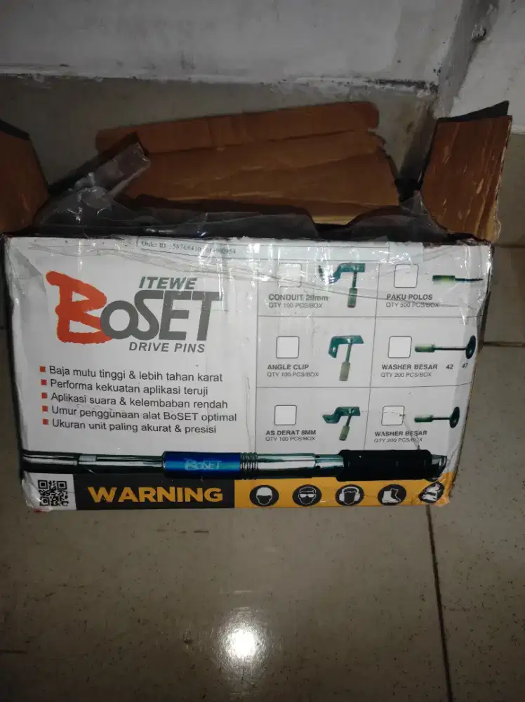 Paku ramset merk Boset