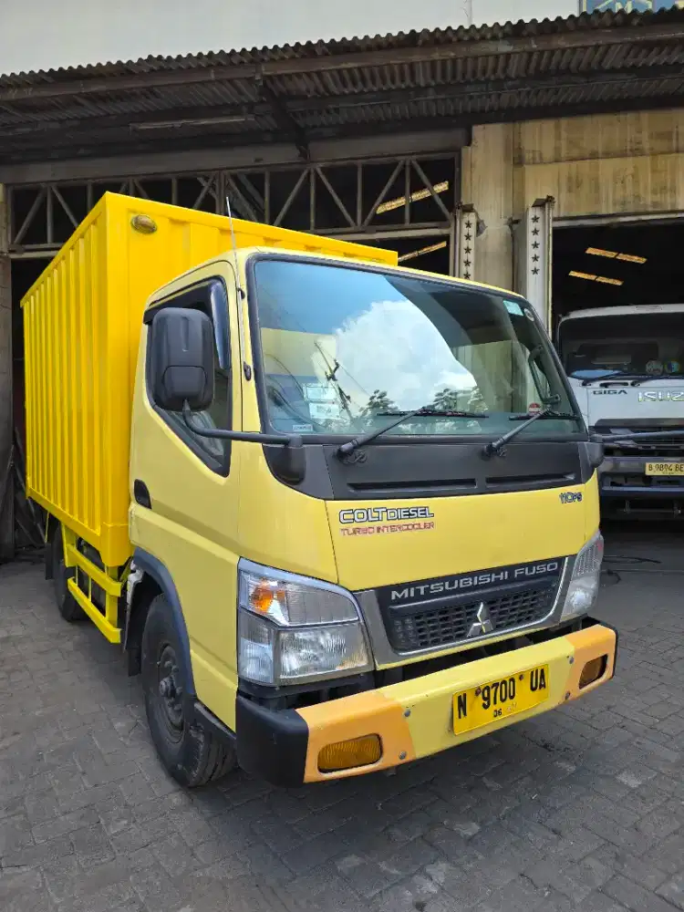 FS Mitsubishi Canter FE71 110PS Engkel Box Besi Pintu Samping Fullori