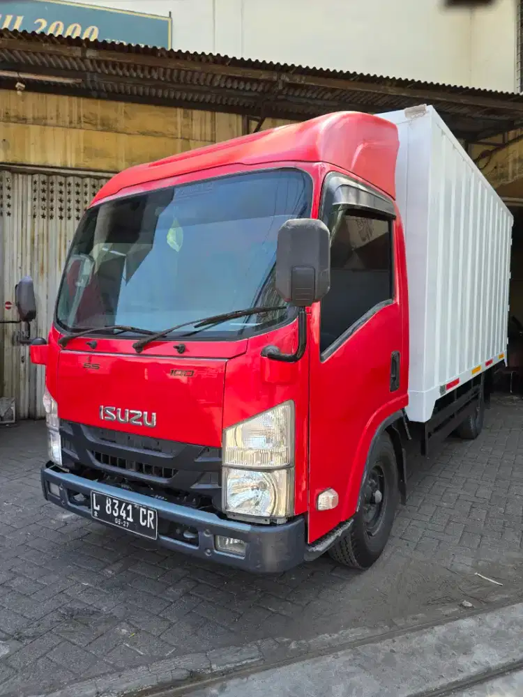 FS Isuzu NLR55LX 100PS Asli Long Box Besi Engkel 2022 Mesin Euro 2