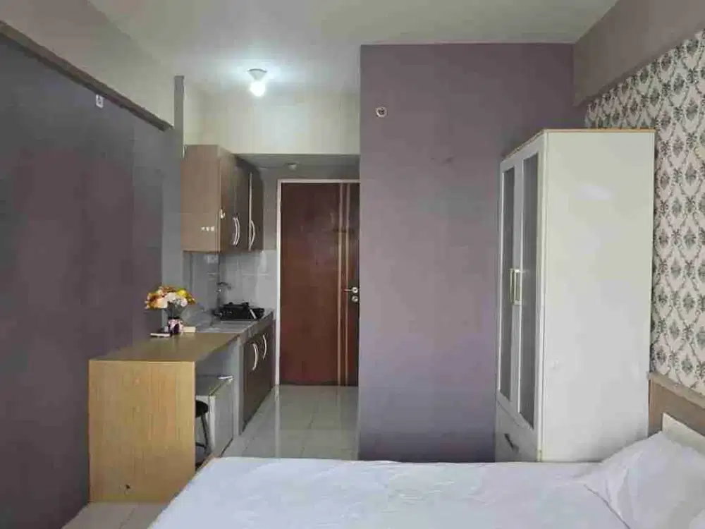 DISEWAKAN APARTEMENT PUNCAK KERTAJAYA, FURNISHED, SIAP HUNI (TOWER B, lantai 5) (STUDIO)
