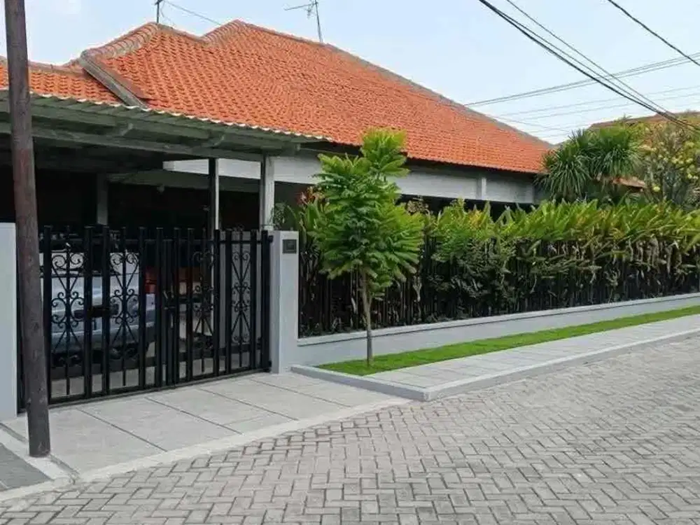 Dijual Rumah Hook Prapen Indah dekat Raya Jemursari