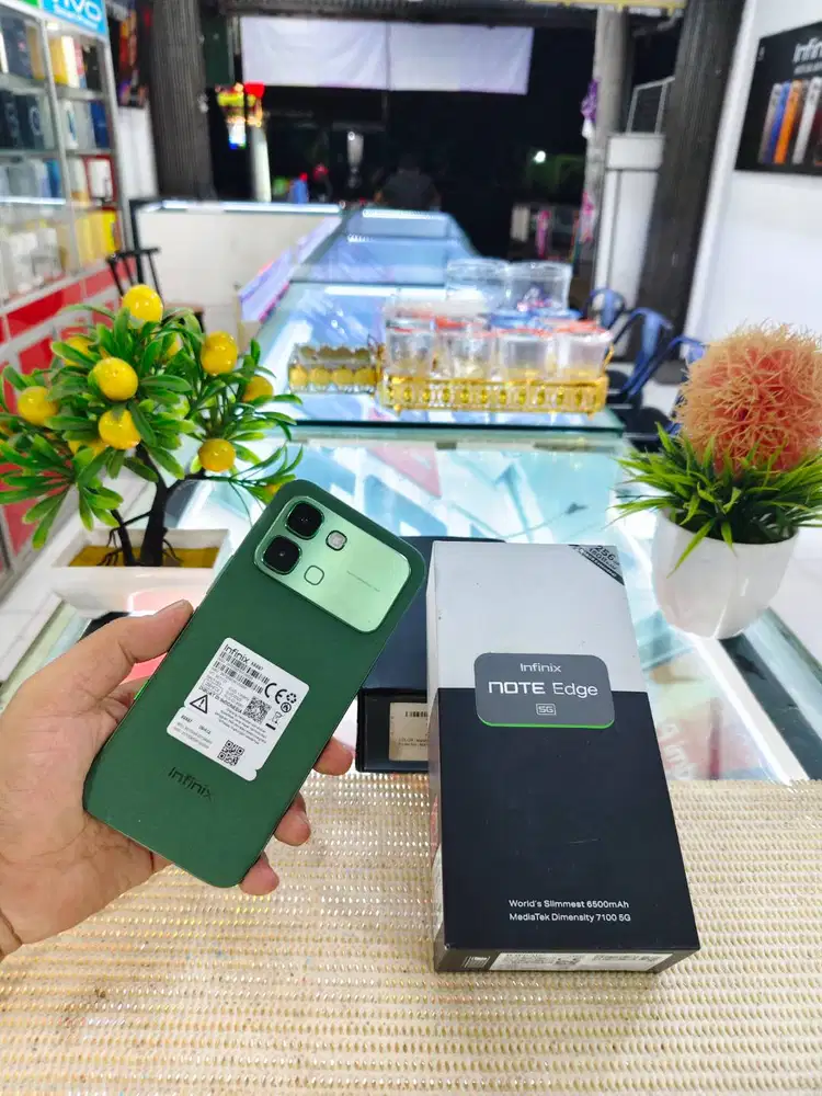 Infinix Note Edge 5G Ram 8+8Gb/256Gb Fullset Mulus Like New Bergaransi