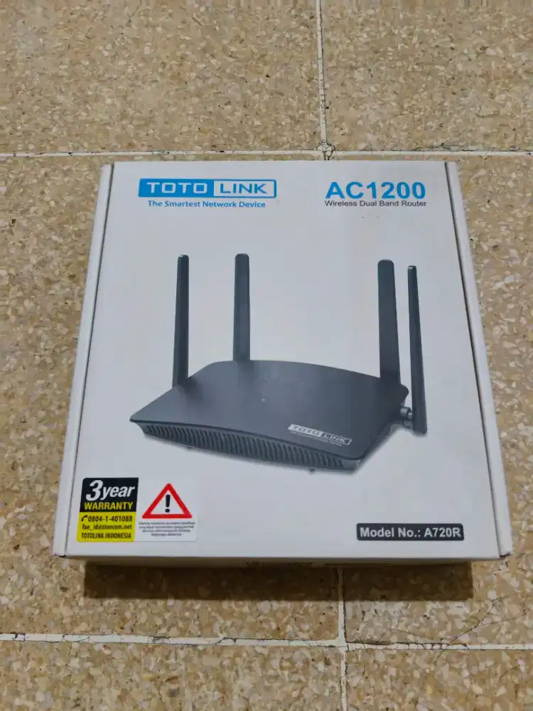 Totolink A720R AC1200 Dual Band Wifi Router Kondisi Mulus 2nd